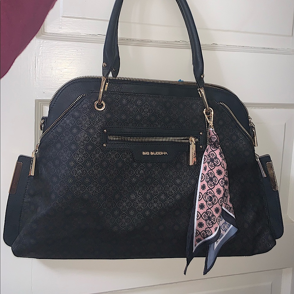 A cute purse that is very spacious inside.